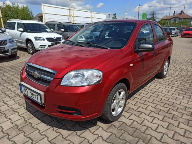 Chevrolet Aveo 1.2i 53KW koupeno Č.R. ZÁVĚS